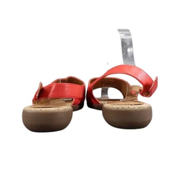 Comfortview Shoes Womens 9.5 Sandals Adele Slingback Classic Open Toe Lifestyle - Picture 4 of 13